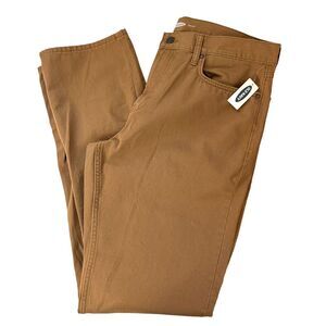 Old Navy Khaki Pants Chino Straight Cotton Mens Size W36 x L36 New With Tags